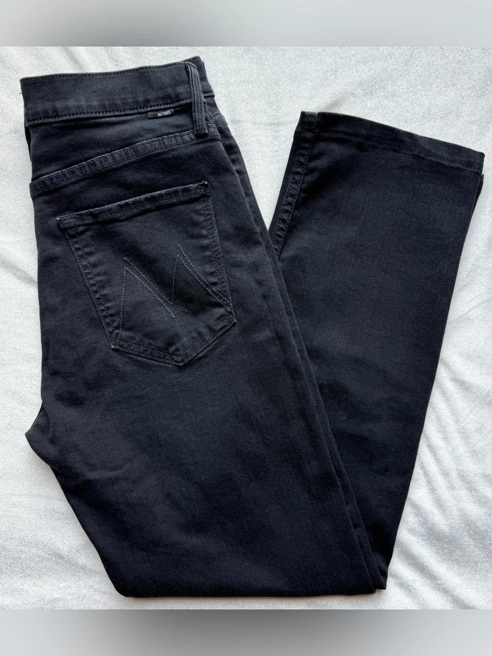 MOTHER High-Rise Women's Jeans in Black